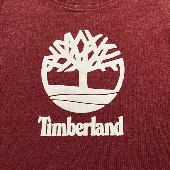 Timberland Baby Boys T-Shirt Shorts Outfit Set Size 12-24 Months Red Camo Print - Picture 3 of 9